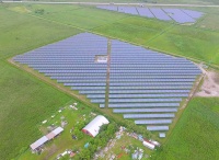 太陽光発電所の完成イメージ