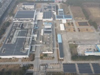 Suzhou JDI Electronics工場の自家消費メガソーラー