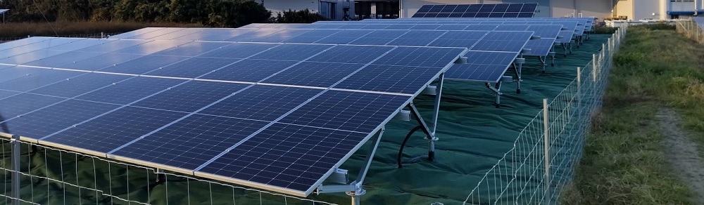 群馬県で稼働した低圧太陽光発電所