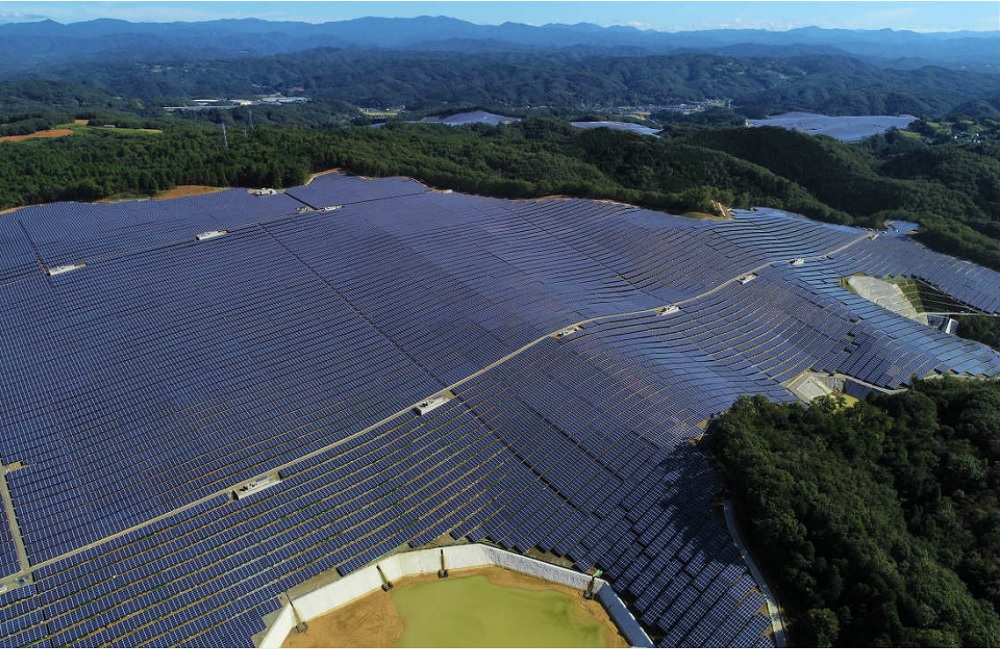 "Pacifico Energy Sakuhigashi Mega Solar Power Plant"