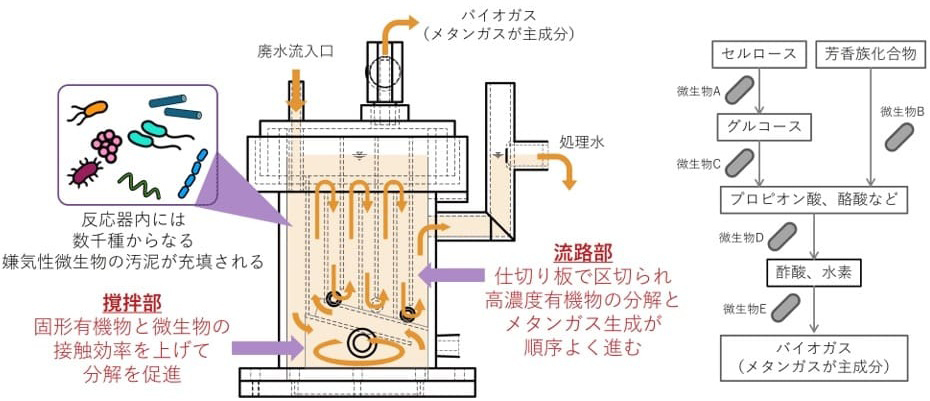 バイオものづくり」由来の廃棄物、排水と一括処理でエネルギー回収