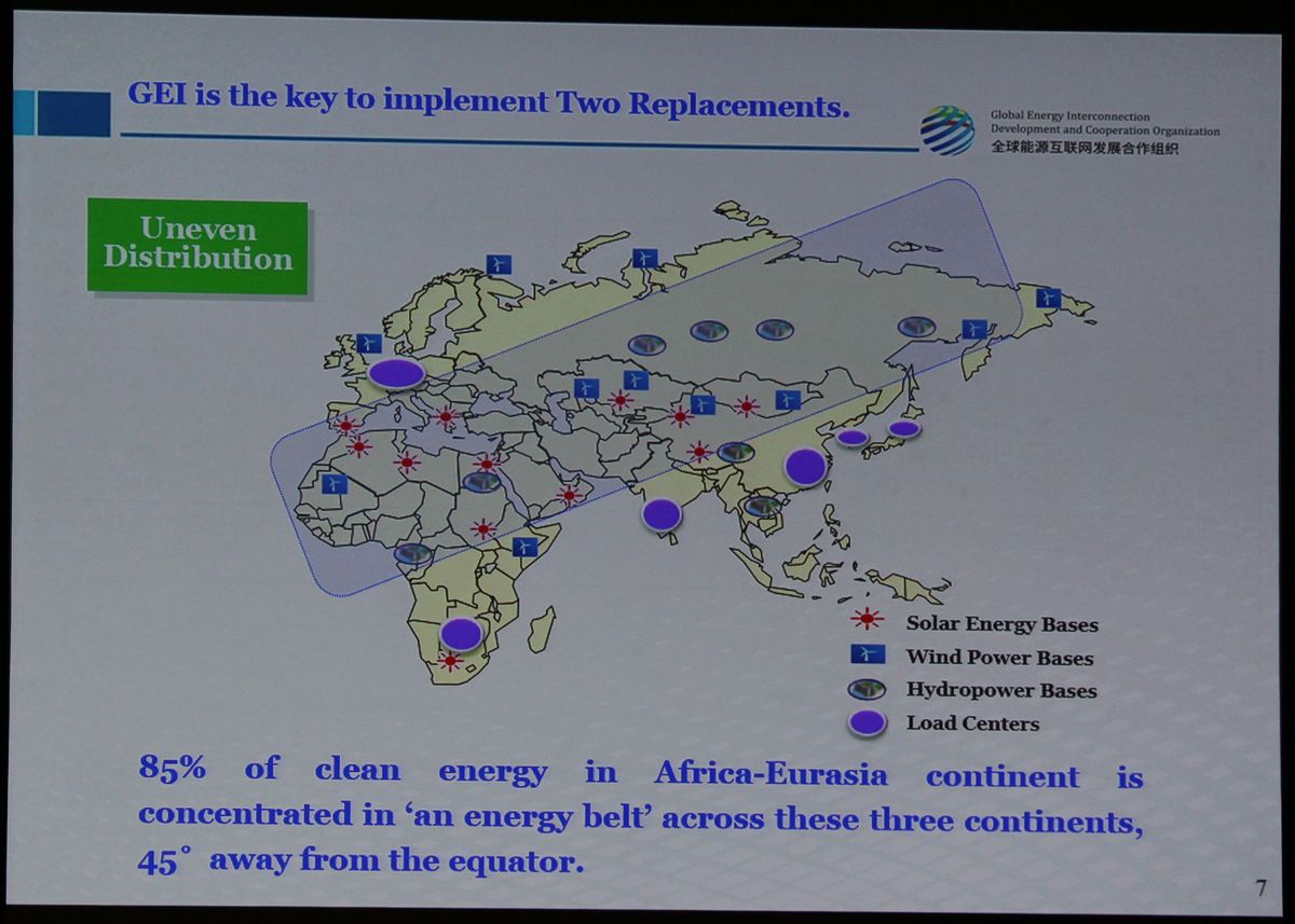 再エネの賦存量の多い地域は、均等に分布していない