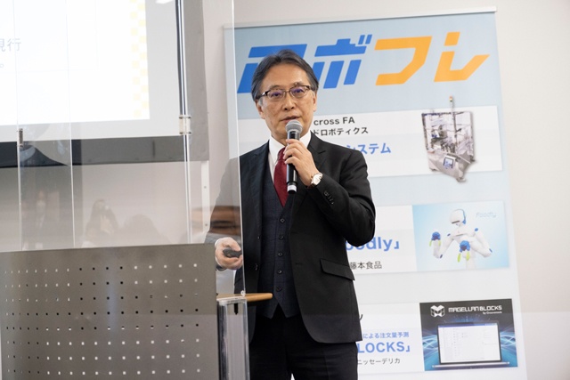 日本惣菜協会 AI・ロボット推進イノベーション担当フェロー 荻野武氏（写真：小口正貴）