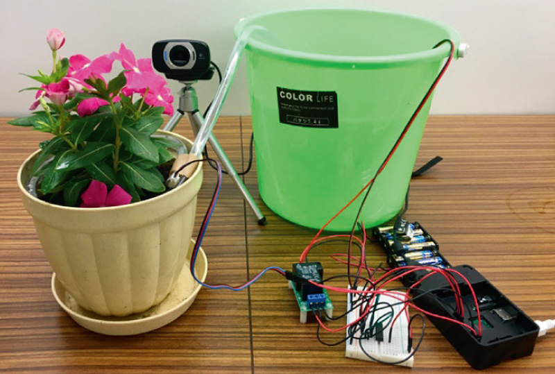 園芸を支援する組み込み機器 水やりを自動化し成長記録も保存 教育とict Online